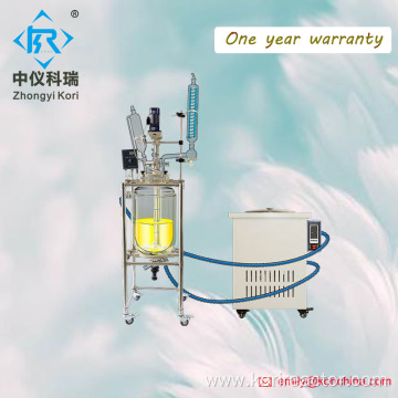 Factory CE Certificated glass jacketed reactor